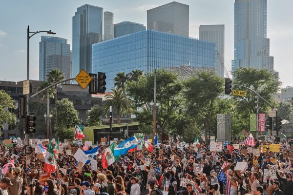 In L.A., the Divide Between Peace and Violence Is in the Eye of the Beholder 12us protests violence fhvq videoSixteenByNine3000